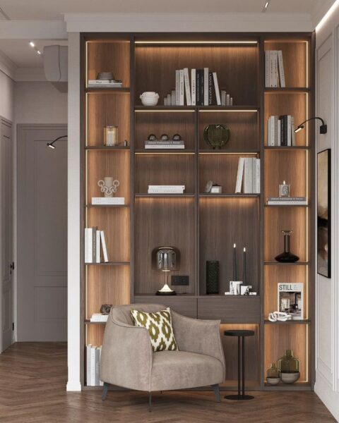 Tủ trưng bày tối giản nhiều tầng – Tối ưu không gian lưu trữ 2 Tu-trung-bay-toi-gian-nhieu-tang