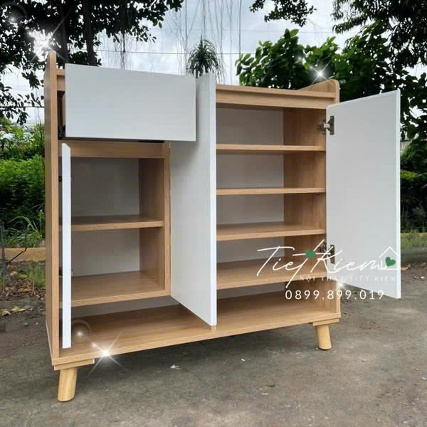 Xưởng làm tủ giày Hồ Chí Minh – Giải pháp phù hợp khi cần mẫu theo kích thước riêng 4 Xuong-Lam-Tu-Giay