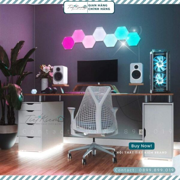 bàn làm việc ikea gỗ ban.ikea09