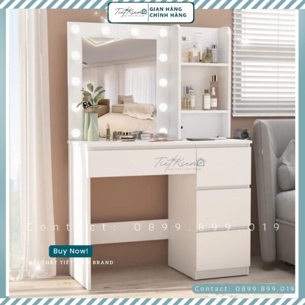 bàn trang điểm nội thất tiết kiệm 8989