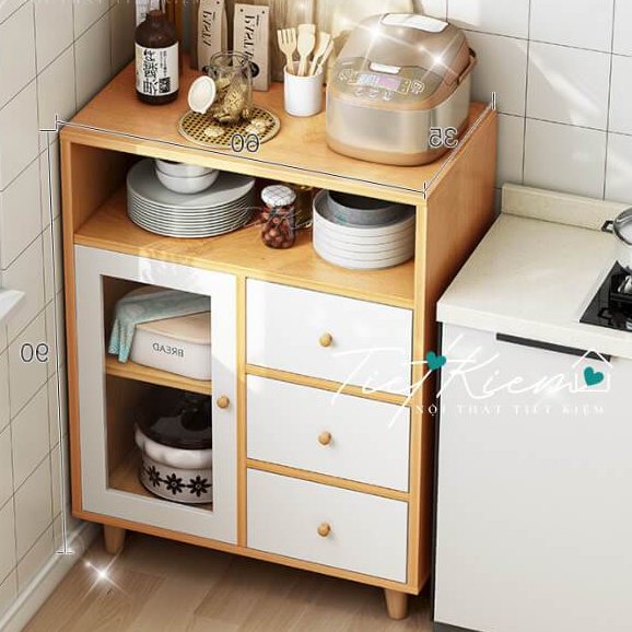 kệ nhà bếp để lò vi sóng nội thất tiết kiệm b9