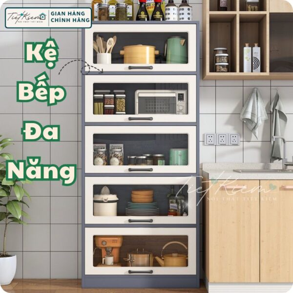 kệ tủ bếp đa năng gỗ 1m2 kebep14061