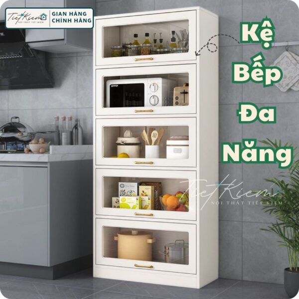 kệ tủ bếp đẹp thông minh b14061