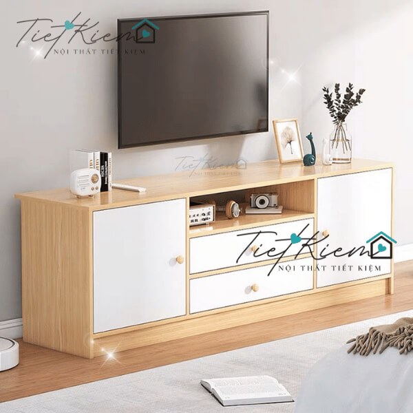 kệ tủ ti vi 1m2 gỗ đẹp ke.tivi99