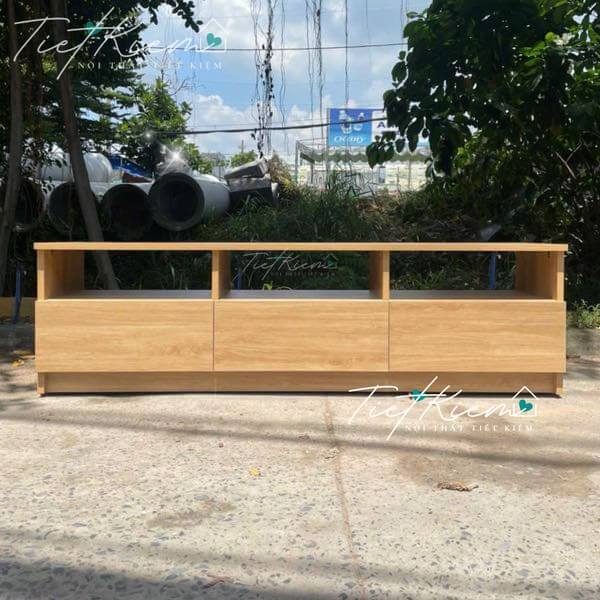 kệ tv gỗ decor phòng khách 1m4 tivi9