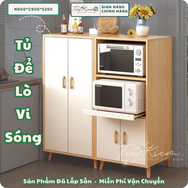 tủ bếp để lò vi sóng mini nttk tb888