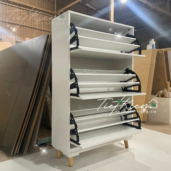 tủ đựng giày siêu mỏng n80cm nội thất tiết kiệm tg4299