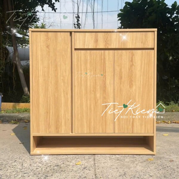 tủ giày dép cửa mở ngang 90cm nttk 0991