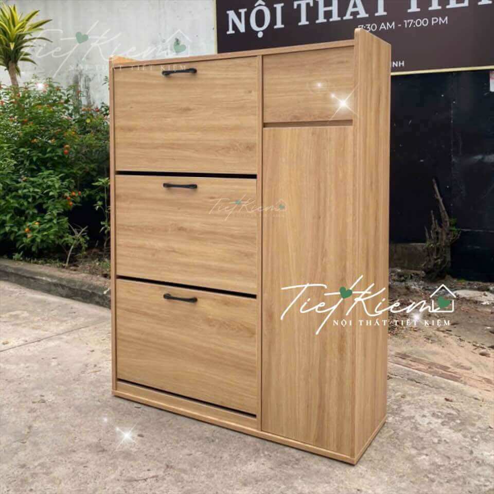 Tủ giày gỗ đa năng 90cm Nội Thất Tiết Kiệm TG393939 1 tủ giày gỗ đa năng 90cm nội thất tiết kiệm tg393939