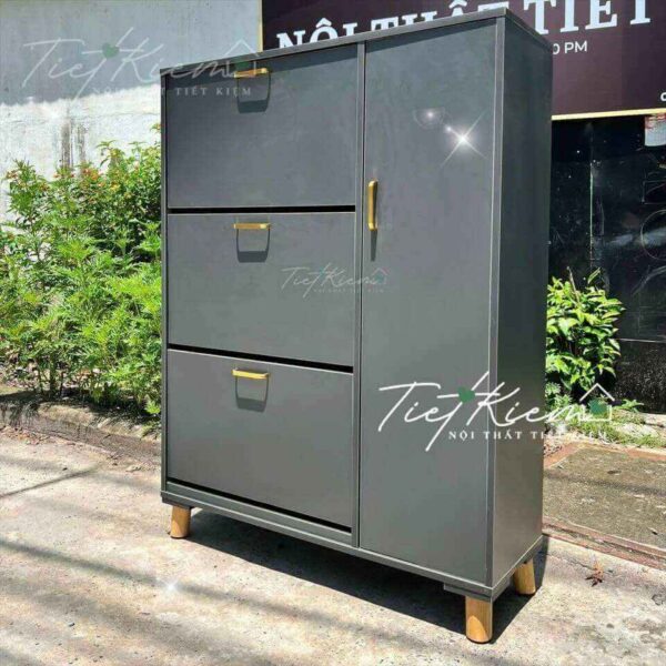 tủ giày gỗ đẹp cánh lật n90cm nội thất tiết kiệm tg898909