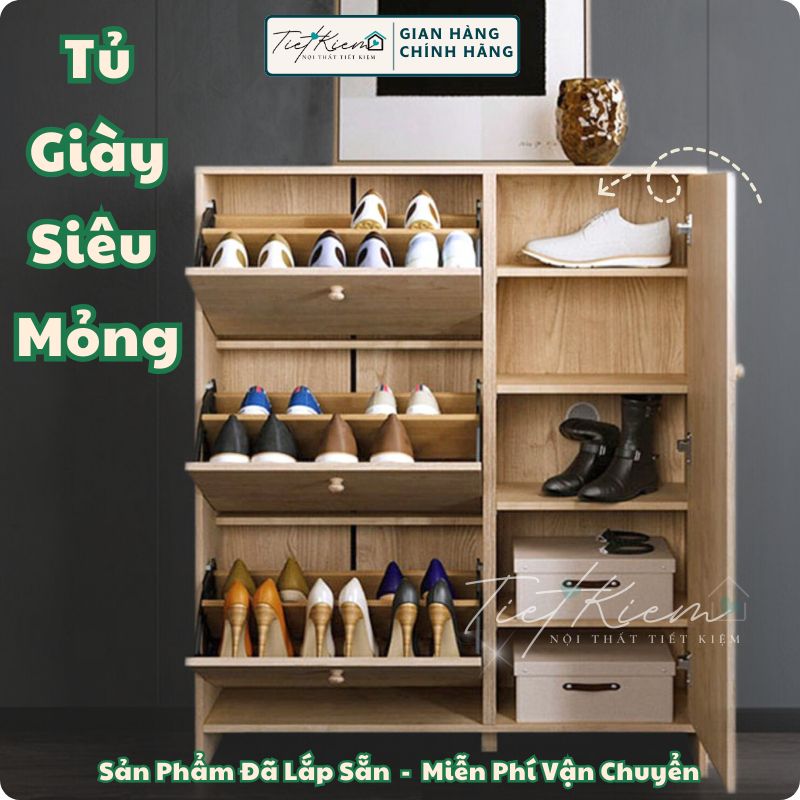 Tủ giầy siêu mỏng đẹp N90cm tu.giay88 1 tủ giầy siêu mỏng đẹp n90cm tu.giay88