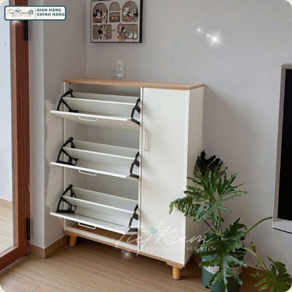 tủ giày thông minh đẹp ngang 1m2 tg99889