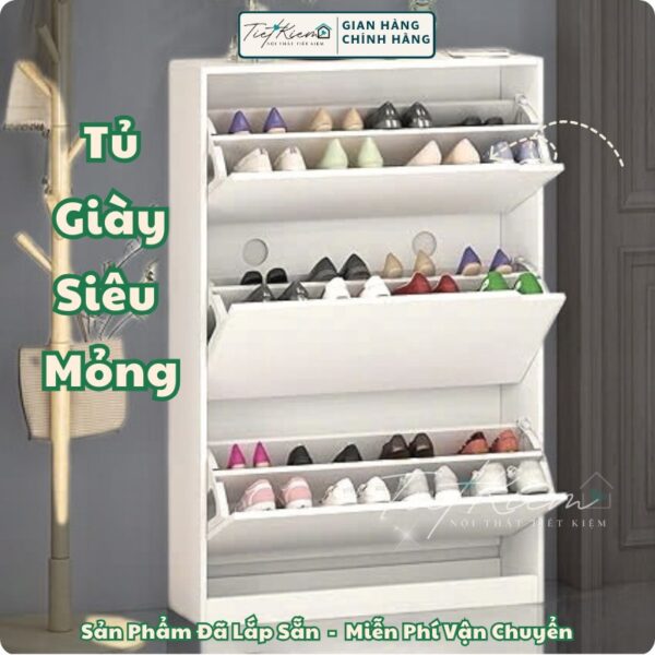 tủ giày thông minh ngang 60cm tu.giay12