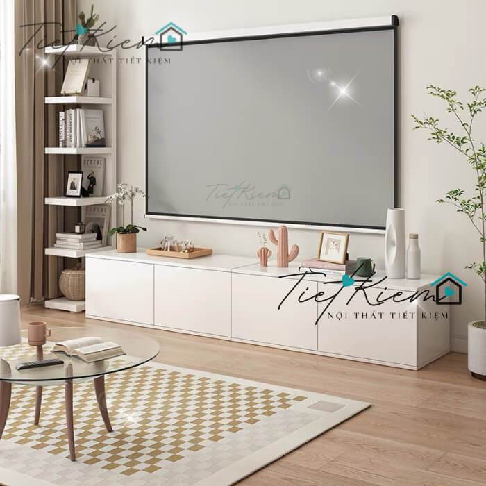Tủ kệ tivi 1m4 trắng ke.tivi.888 1 tủ kệ tivi 1m4 trắng ke.tivi.888