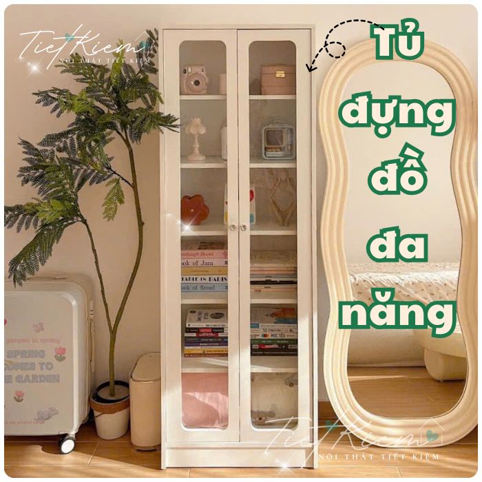 Tủ kính đựng Baby Three, Labubu Nội Thất Tiết Kiệm TUI1111 1 tủ kính đựng baby three, labubu nội thất tiết kiệm tui1111