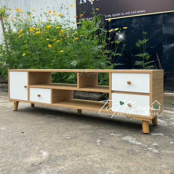 tủ tivi phòng khách đẹp 1m4 tv89