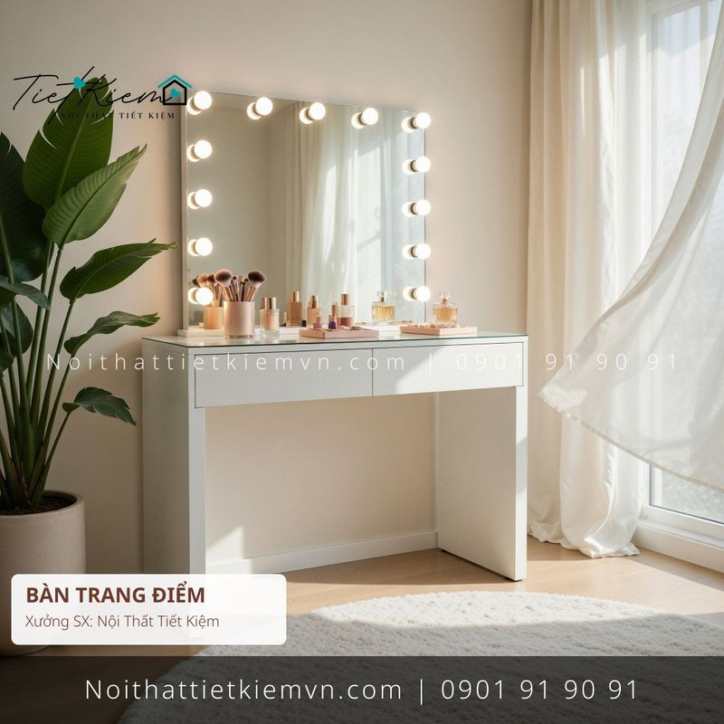 Bàn Trang Điểm đẹp giá rẻ tại Nội Thất Tiết Kiệm HCM 19+ bàn trang điểm đẹp minimal HCM giá rẻ - Bàn Trang Điểm - Nội Thất Tiết Kiệm
