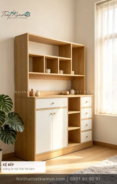 19+ kệ bếp MDF siêu mỏng HCM giá rẻ 1 Kệ Bếp Nội Thất Tiết Kiệm HCM