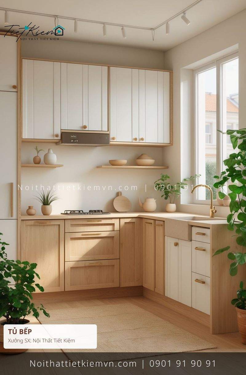 19 mẫu thi công tủ bếp hiện đại luxury đẽp giá rẻ - Thi Công Tủ Bếp - Nội Thất Tiết Kiệm