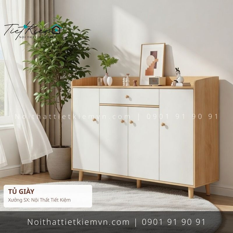 19 mẫu tủ giầy cửa mở quận 1 hiện đại giá rẻ - Tủ Giày - Nội Thất Tiết Kiệm