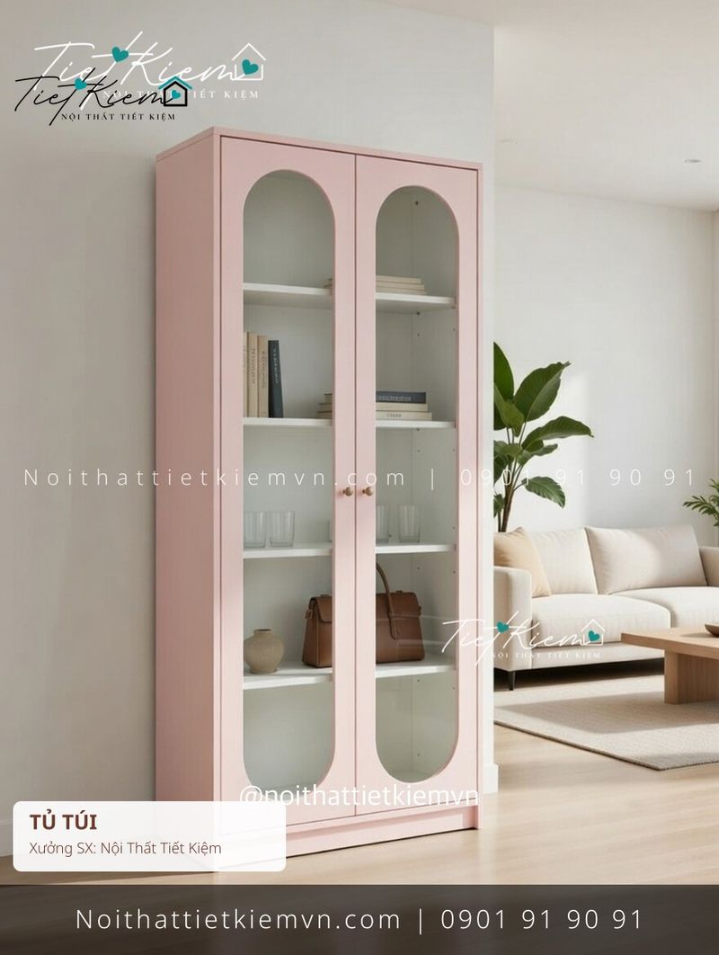 Tủ Túi đẹp giá rẻ tại Nội Thất Tiết Kiệm HCM 19+ mẫu tủ túi hiển thị thiết kế riêng giá rẻ - Tủ Túi - Nội Thất Tiết Kiệm
