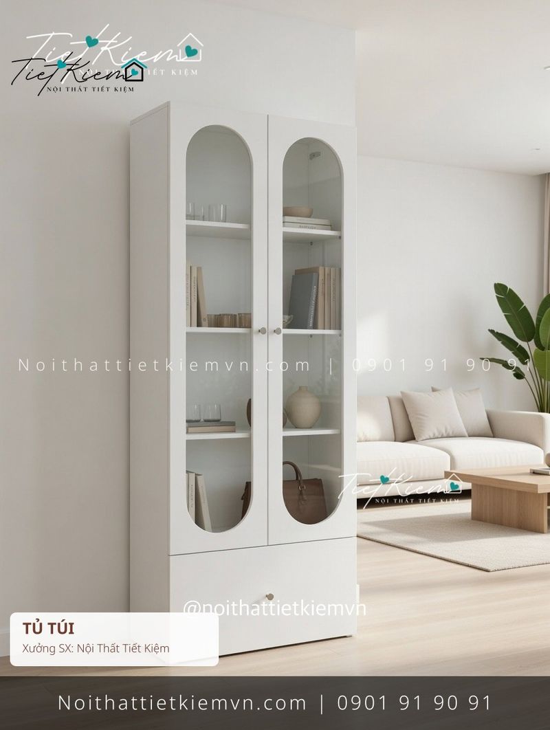 Tủ Túi đẹp giá rẻ tại Nội Thất Tiết Kiệm HCM 19+ mẫu tủ túi hiển thị thiết kế riêng giá rẻ - Tủ Túi - Nội Thất Tiết Kiệm