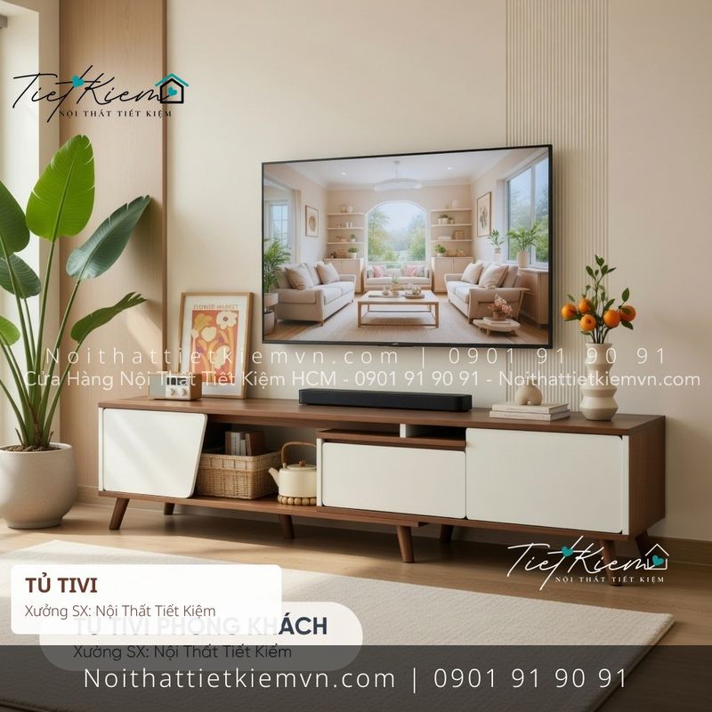 19+ tủ tivi MDF hiện đại HCM giá rẻ - Kệ Tủ Tivi - Nội Thất Tiết Kiệm