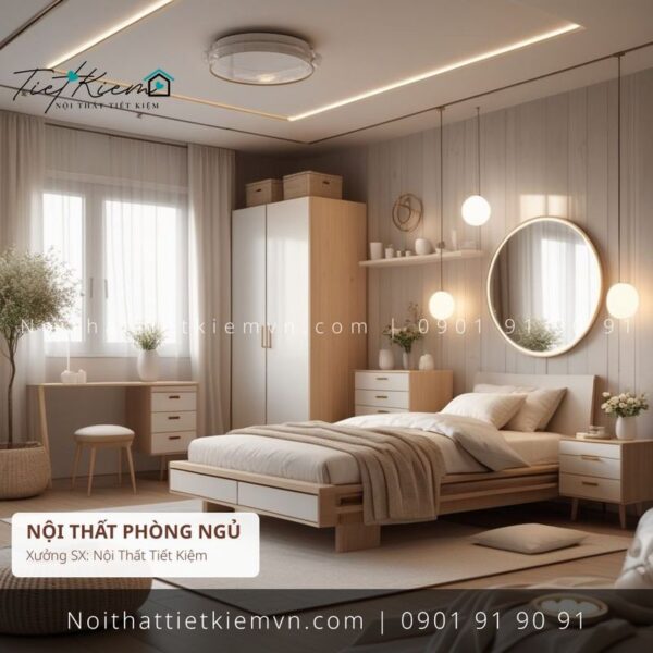 3+ giường thông minh đẽp giá rẻ 1 Giường Ngủ Nội Thất Tiết Kiệm HCM