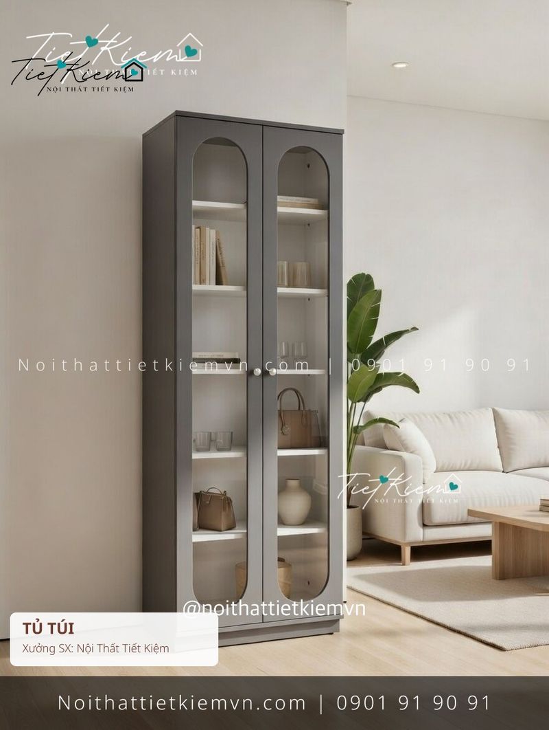 3 mẫu tủ túi giá rẻ laminate - Tủ Túi - Nội Thất Tiết Kiệm