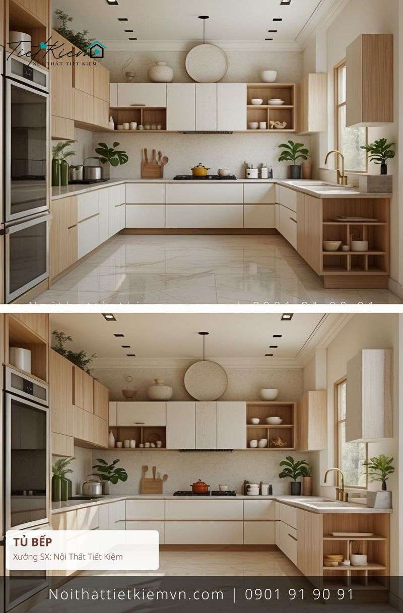 3+ tủ bếp cao cấp đẽp tiện nghi giá rẻ - Tủ Bếp - Nội Thất Tiết Kiệm