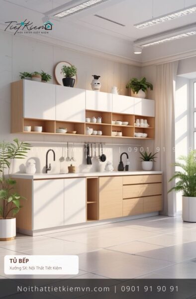 3+ tủ bếp thông minh decor Scandinavian giá rẻ 1 Tủ Bếp Nội Thất Tiết Kiệm HCM