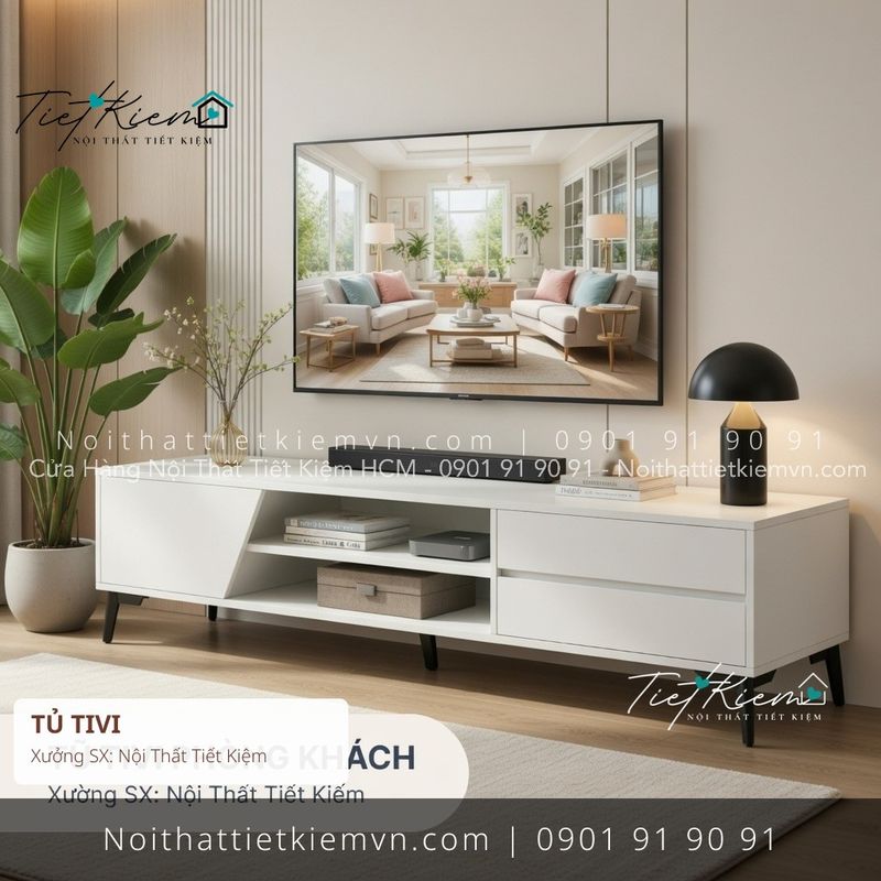 Kệ Tủ Tivi đẹp giá rẻ tại Nội Thất Tiết Kiệm HCM 3+ tủ tivi cao cấp quận 3 giá rẻ - Kệ Tủ Tivi - Nội Thất Tiết Kiệm
