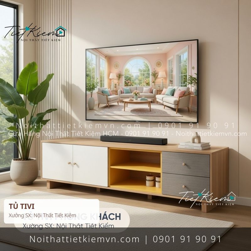 Kệ Tủ Tivi đẹp giá rẻ tại Nội Thất Tiết Kiệm HCM 3+ tủ tivi cao cấp quận 3 giá rẻ - Kệ Tủ Tivi - Nội Thất Tiết Kiệm