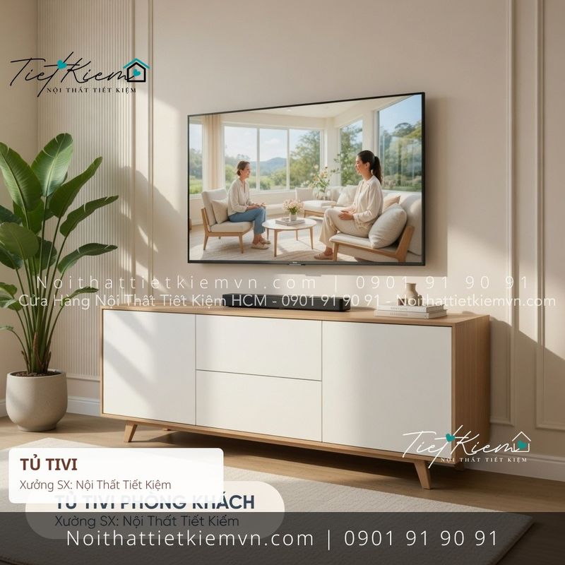 3+ tủ tivi phòng khách sang trọng cho studio giá rẻ - Kệ Tủ Tivi - Nội Thất Tiết Kiệm