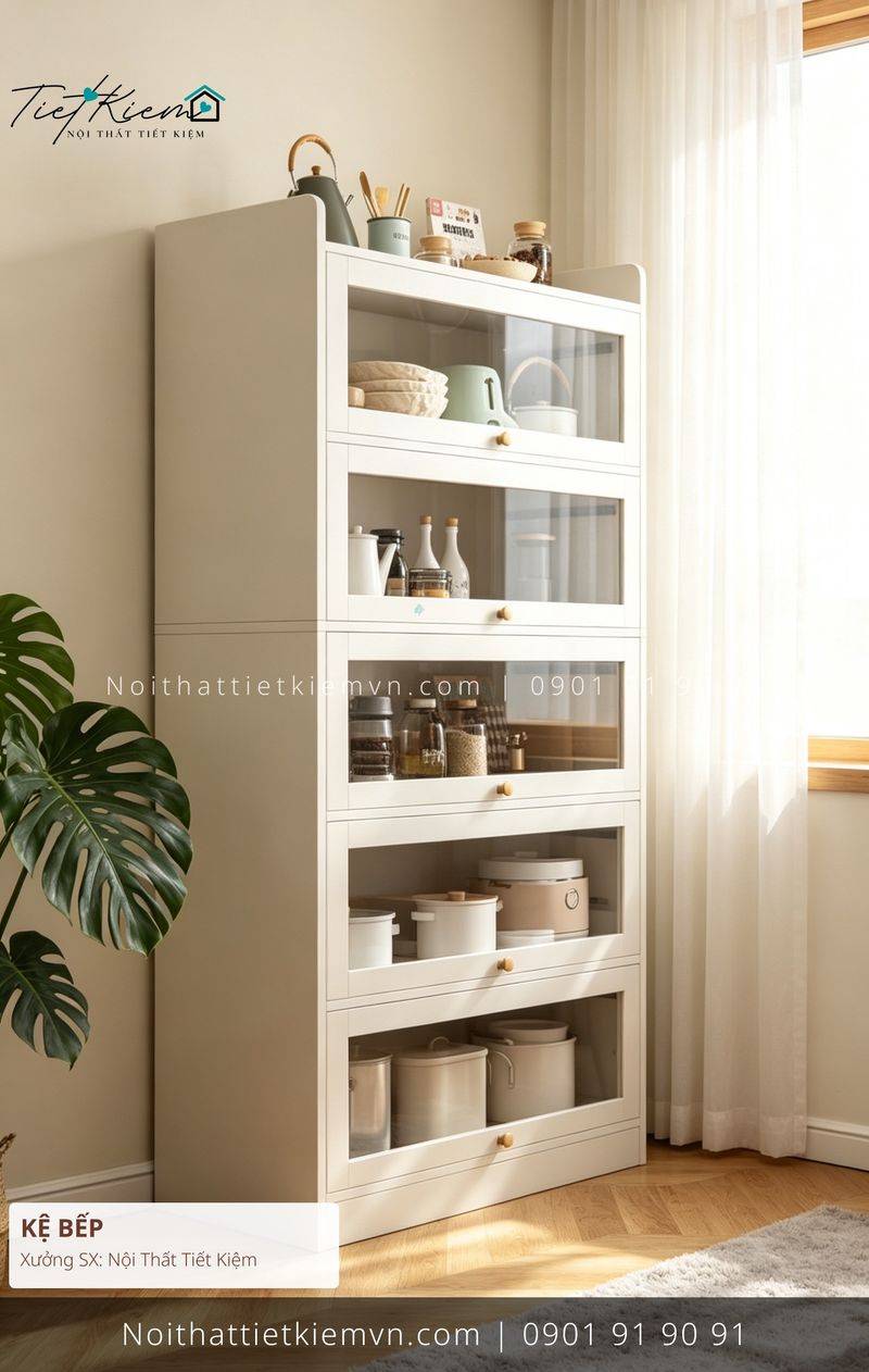 39+ mẫu kệ bếp inox tiện nghi giá rẻ - Kệ Bếp - Nội Thất Tiết Kiệm