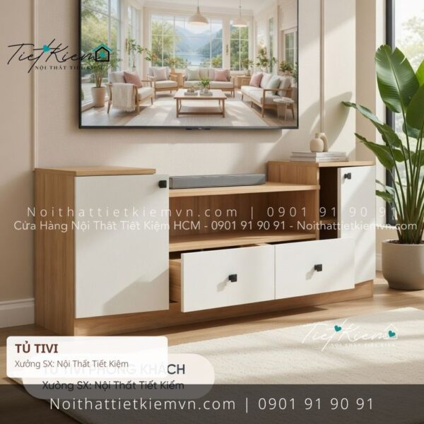 39 mẫu kệ tivi nhỏ gọn cho căn hộ giá rẻ 1 Kệ Tủ Tivi Nội Thất Tiết Kiệm HCM