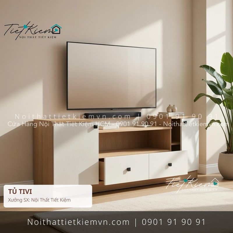 39 mẫu kệ tivi nhỏ gọn cho căn hộ giá rẻ - Kệ Tủ Tivi - Nội Thất Tiết Kiệm
