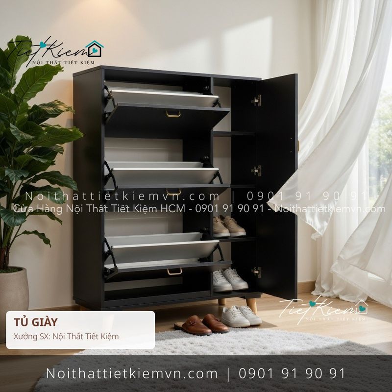 39 mẫu tủ giầy thông minh đa năng giá rẻ - Tủ Giày - Nội Thất Tiết Kiệm