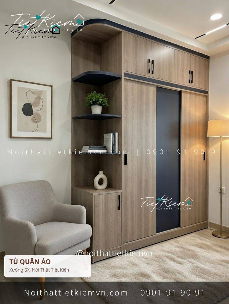 39+ mẫu tủ quần áo đẹp kéo ngang giá rẻ - Tủ Quần Áo - Nội Thất Tiết Kiệm