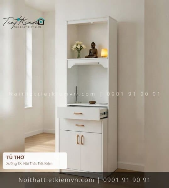 39+ mẫu tủ thờ có cửa cao cấp cho showroom giá rẻ 1 Tủ Thờ Bàn Thờ Nội Thất Tiết Kiệm HCM