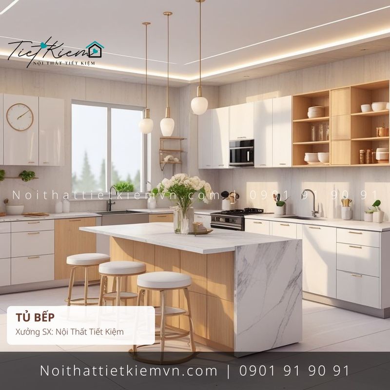 Tủ Bếp đẹp giá rẻ tại Nội Thất Tiết Kiệm HCM 39+ tủ bếp đẹp xám đẽp giá rẻ - Tủ Bếp - Nội Thất Tiết Kiệm
