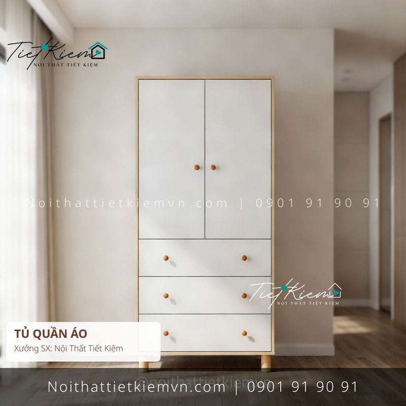 Tủ Quần Áo đẹp giá rẻ tại Nội Thất Tiết Kiệm HCM 39+ tủ quần áo cao cấp căn hộ giá rẻ - Tủ Quần Áo - Nội Thất Tiết Kiệm