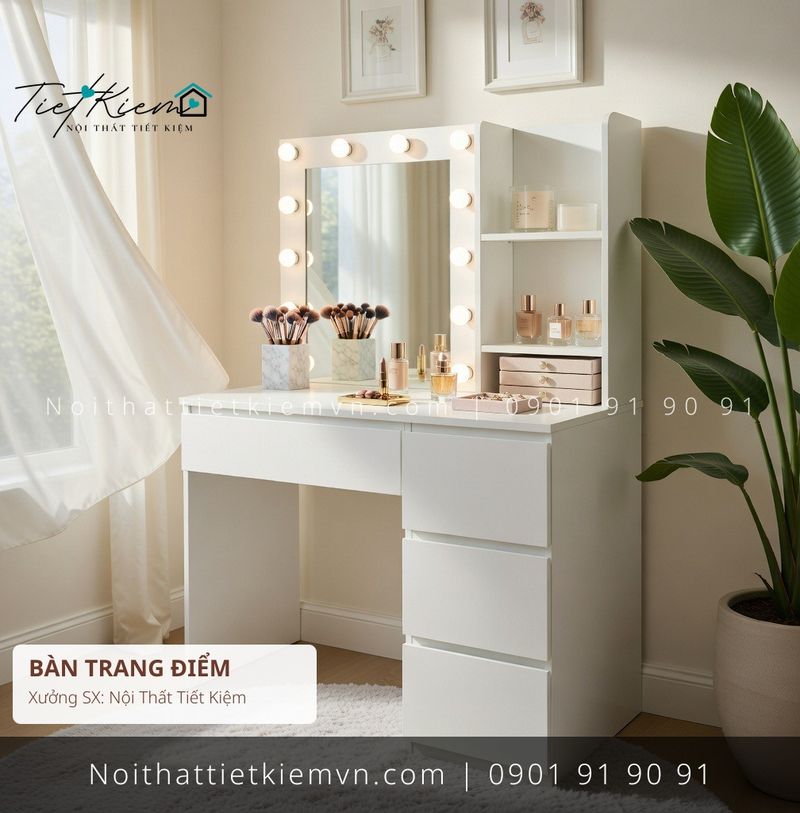 52+ bàn trang điểm đa năng Tân Bình đẽp giá rẻ - Bàn Trang Điểm - Nội Thất Tiết Kiệm