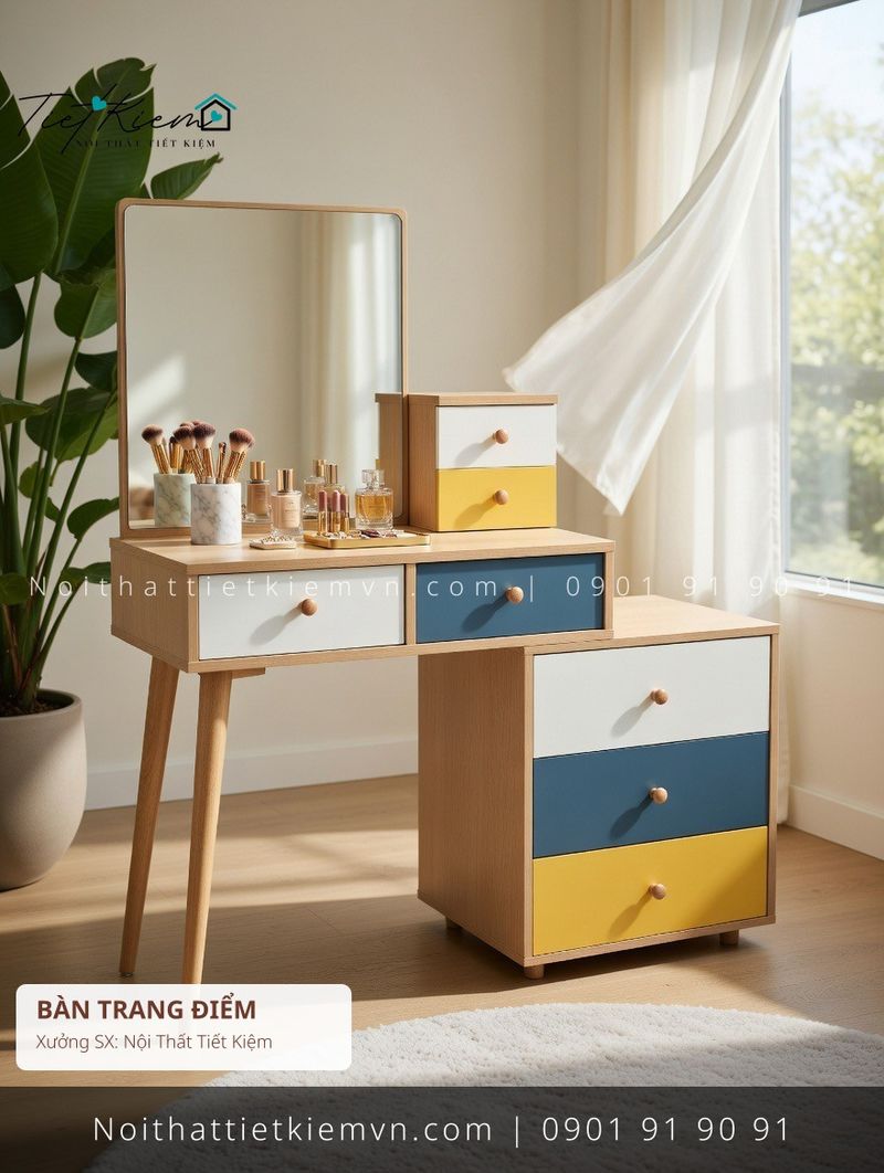 52+ bàn trang điểm đa năng Tân Bình đẽp giá rẻ - Bàn Trang Điểm - Nội Thất Tiết Kiệm