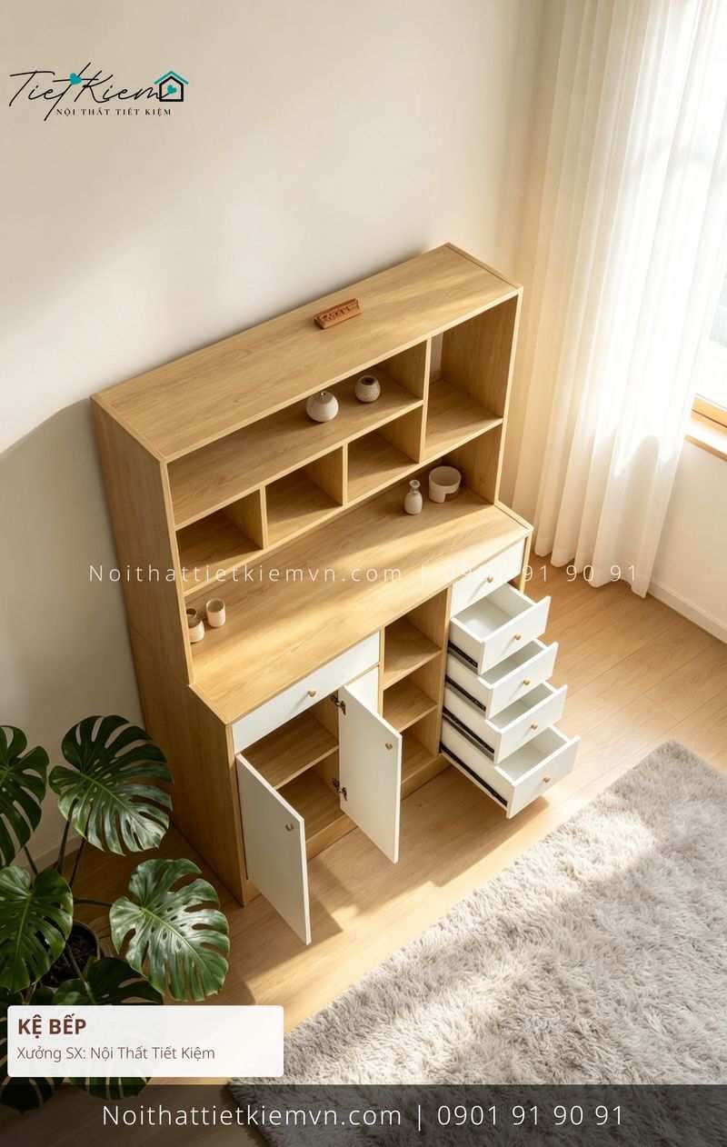 Kệ Bếp đẹp giá rẻ tại Nội Thất Tiết Kiệm HCM 52+ kệ bếp hiện đại 2m2 giá rẻ - Kệ Bếp - Nội Thất Tiết Kiệm