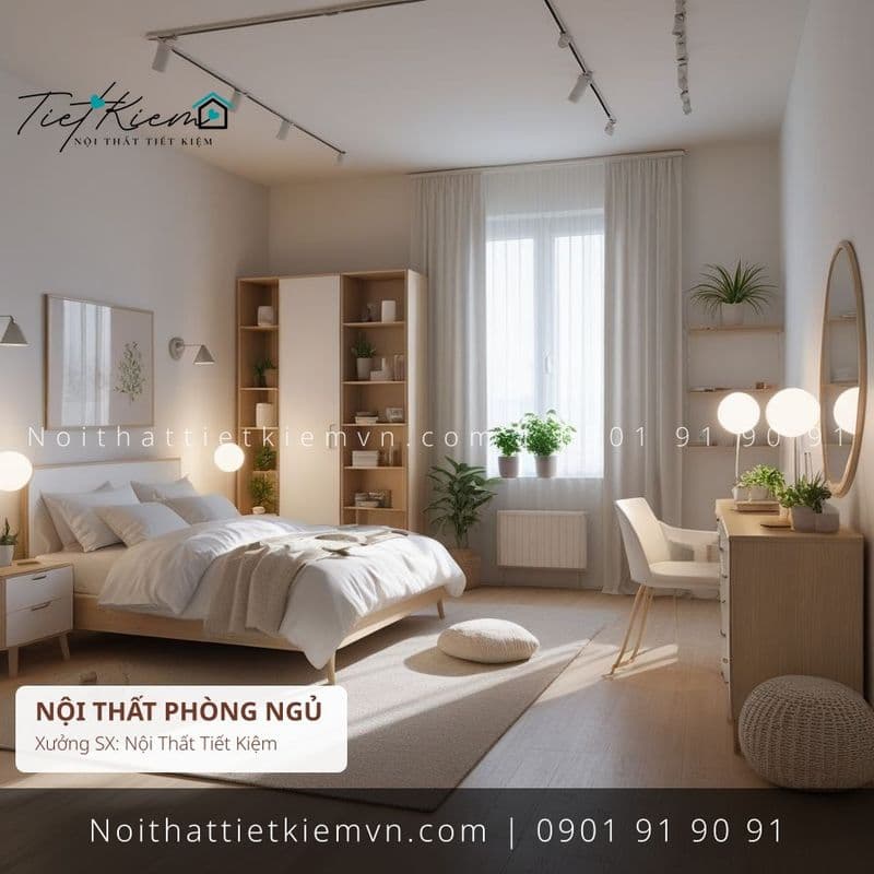 Giường Ngủ đẹp giá rẻ tại Nội Thất Tiết Kiệm HCM 52+ mẫu giường sang trọng Tân Bình giá rẻ - Giường Ngủ - Nội Thất Tiết Kiệm