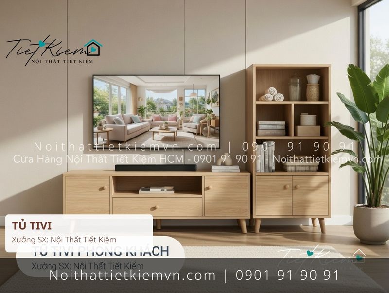 Kệ Tủ Tivi đẹp giá rẻ tại Nội Thất Tiết Kiệm HCM 52 mẫu kệ tivi nhỏ gọn cho căn hộ giá rẻ - Kệ Tủ Tivi - Nội Thất Tiết Kiệm