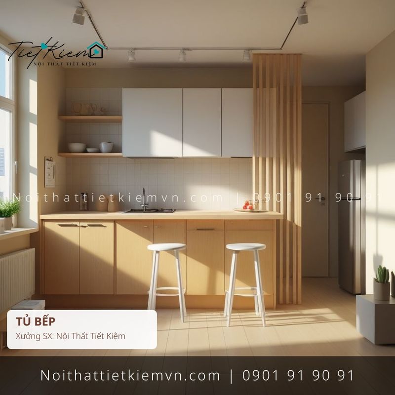 52+ mẫu tủ bếp thông minh dưới cầu thang giá rẻ - Tủ Bếp - Nội Thất Tiết Kiệm