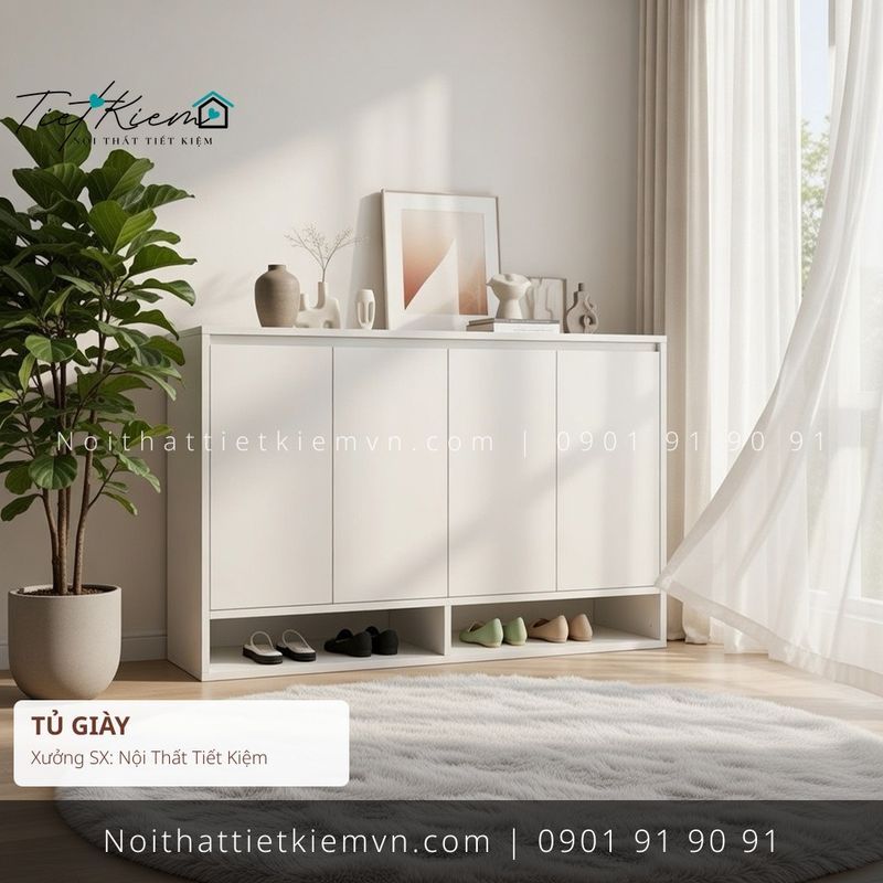 52+ mẫu tủ giầy cửa mở cửa lùa cho nhà phố giá rẻ - Tủ Giày - Nội Thất Tiết Kiệm