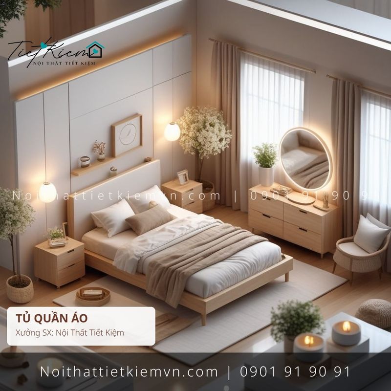 52 mẫu tủ quần áo cánh mở cánh lật cho nhà phố giá rẻ - Tủ Quần Áo - Nội Thất Tiết Kiệm